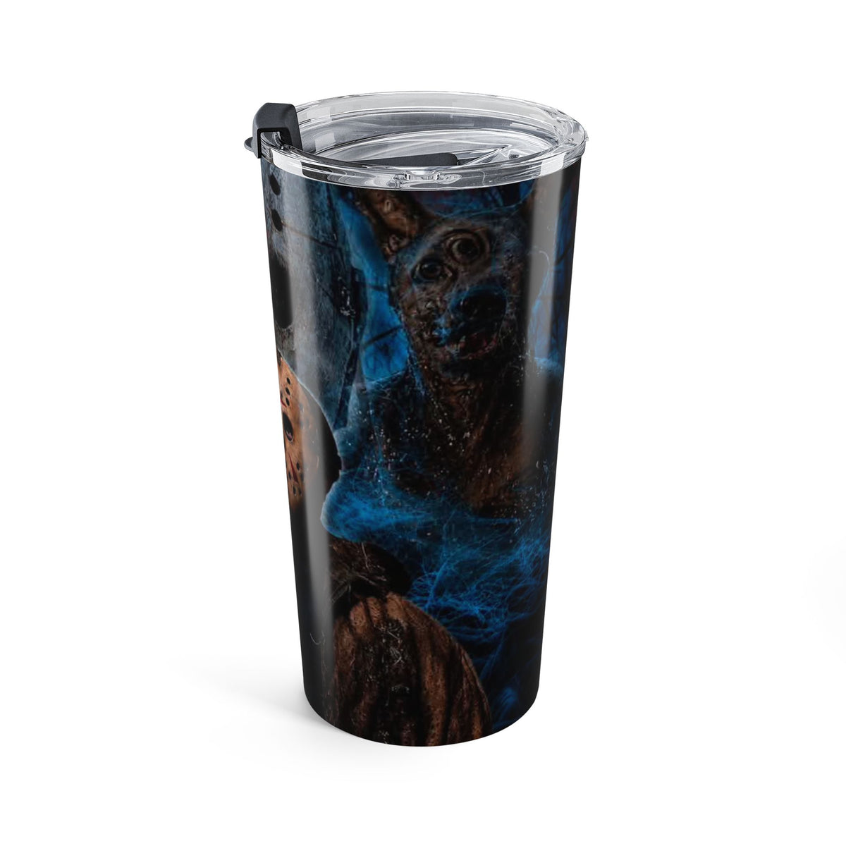 Friday the 13th Jason Horror Tumbler - 20oz Insulated Stainless Steel Travel Cup — view 4