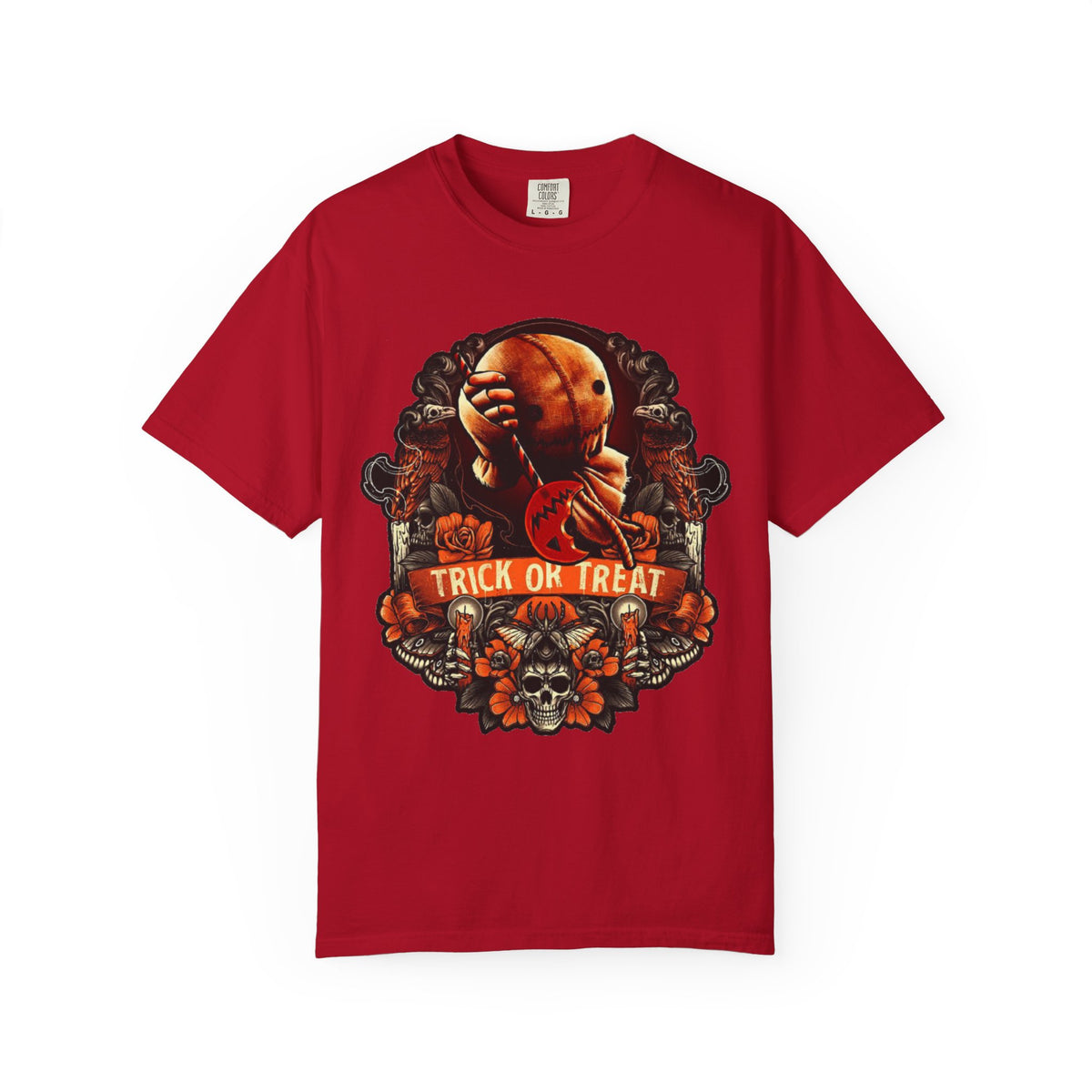 Trick R Treat Sam T-Shirt — 'Trick or Treat' Horror Graphic Tee
