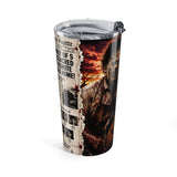 Texas Chainsaw Massacre Leatherface Newspaper 20oz Horror Tumbler