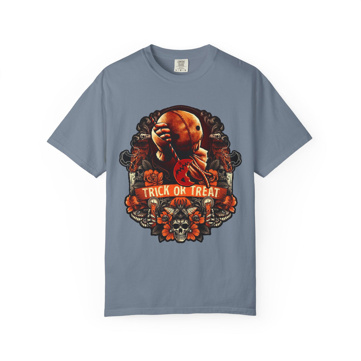 Trick R Treat Sam T-Shirt — 'Trick or Treat' Horror Graphic Tee