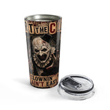 20oz Horror Art The Clown Terrifier Tumbler — 'Clownin' Ain't Easy' Stainless Travel Cup
