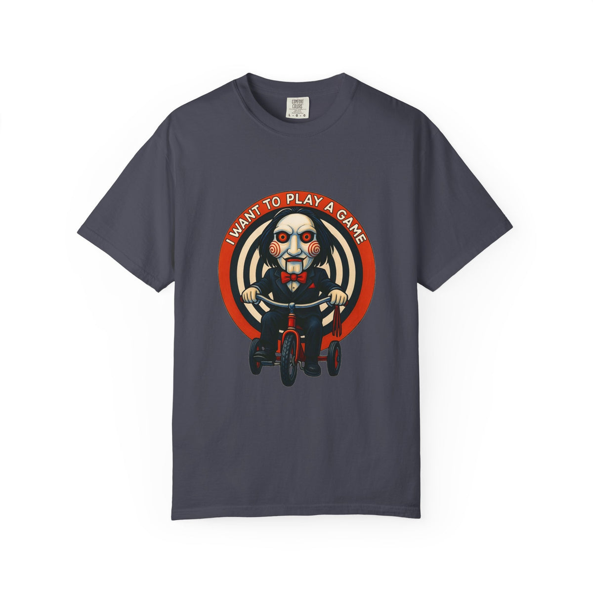 Billy the Puppet T-Shirt – "I Want to Play a Game" SAW Horror Tee