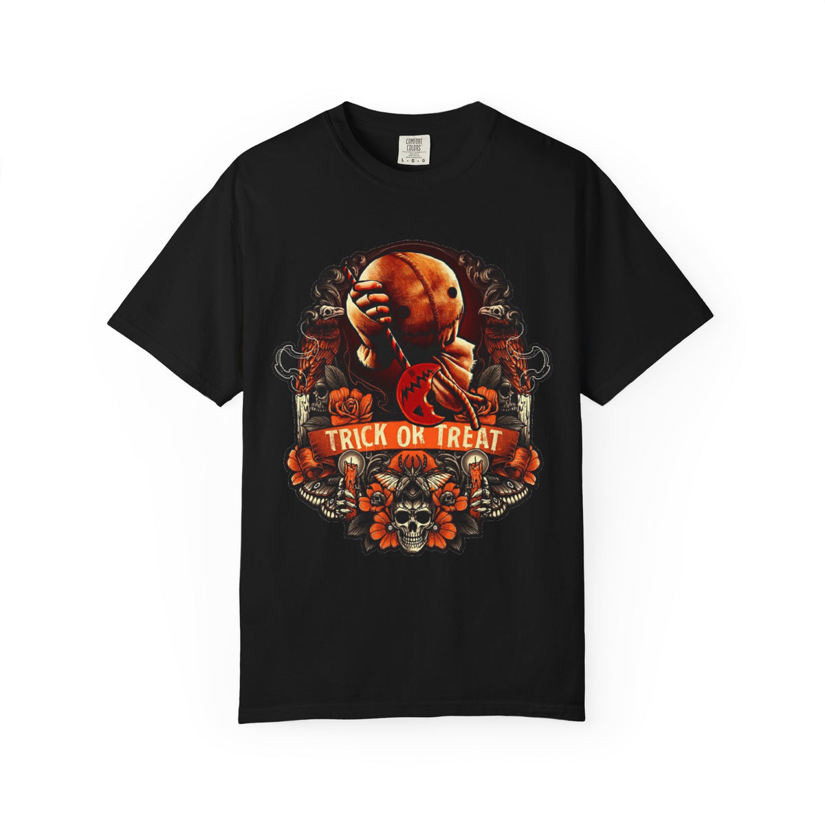 Trick R Treat Sam T-Shirt — 'Trick or Treat' Horror Graphic Tee