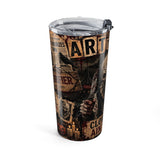 20oz Horror Art The Clown Terrifier Tumbler — 'Clownin' Ain't Easy' Stainless Travel Cup