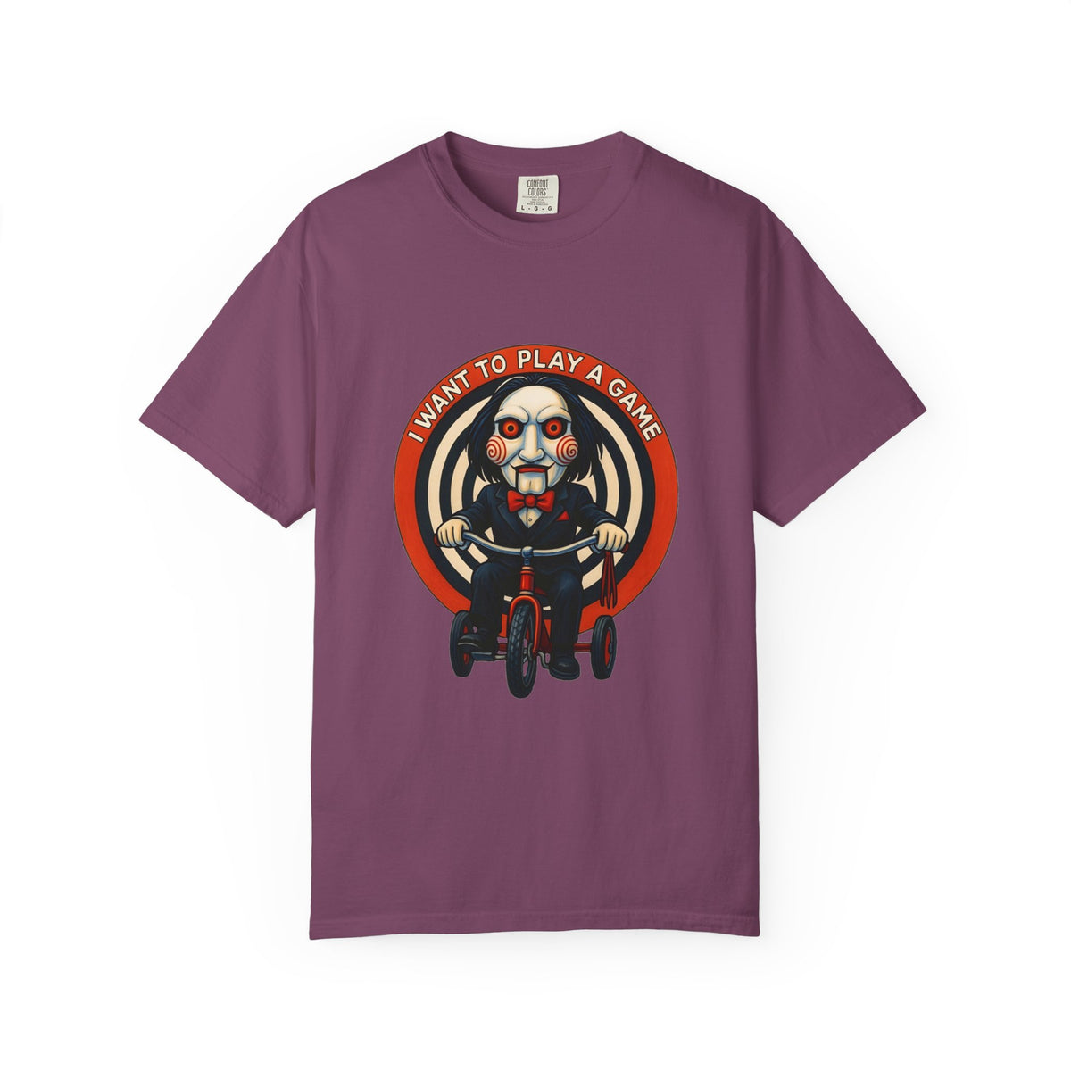 Billy the Puppet T-Shirt – "I Want to Play a Game" SAW Horror Tee — view 6