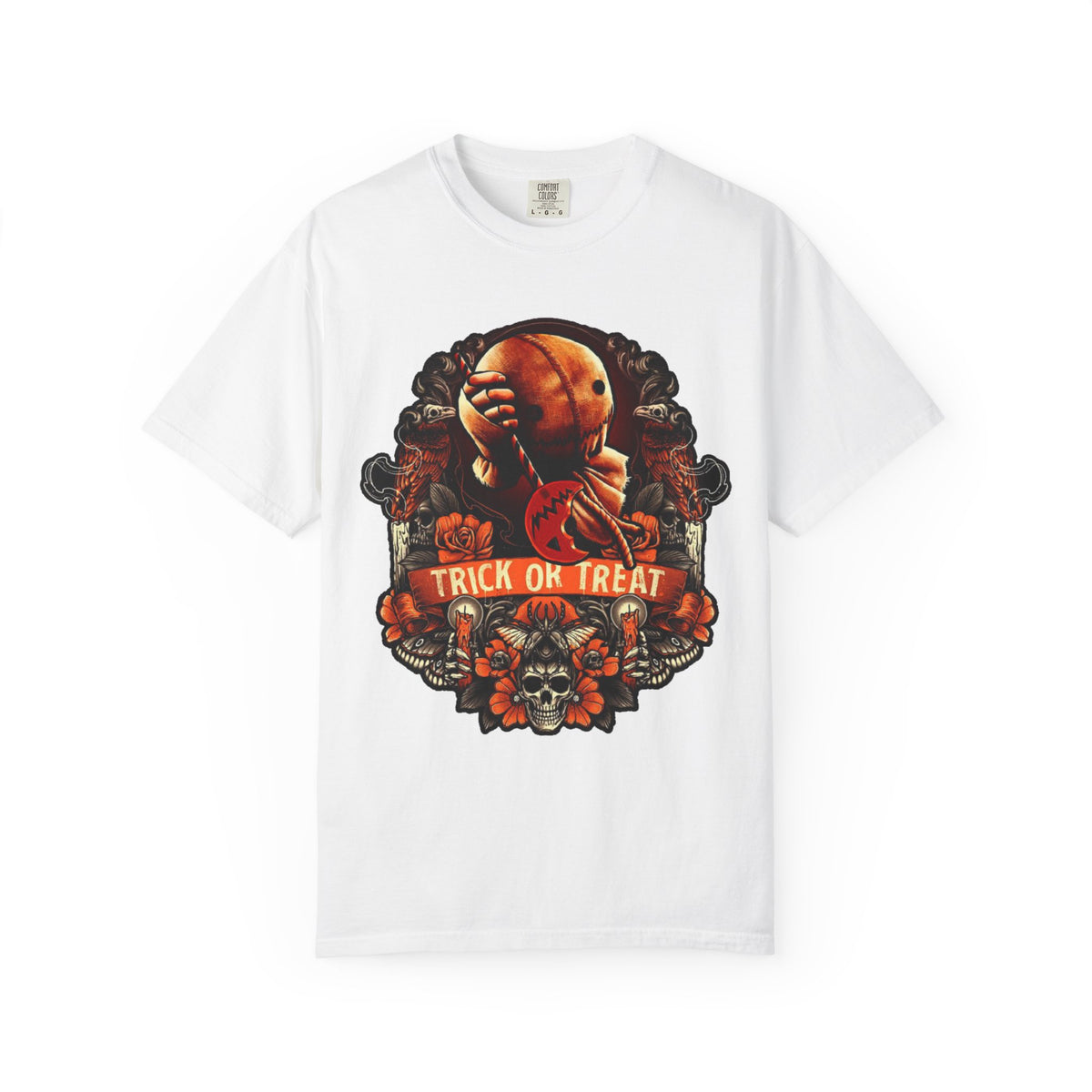 Trick R Treat Sam T-Shirt — 'Trick or Treat' Horror Graphic Tee