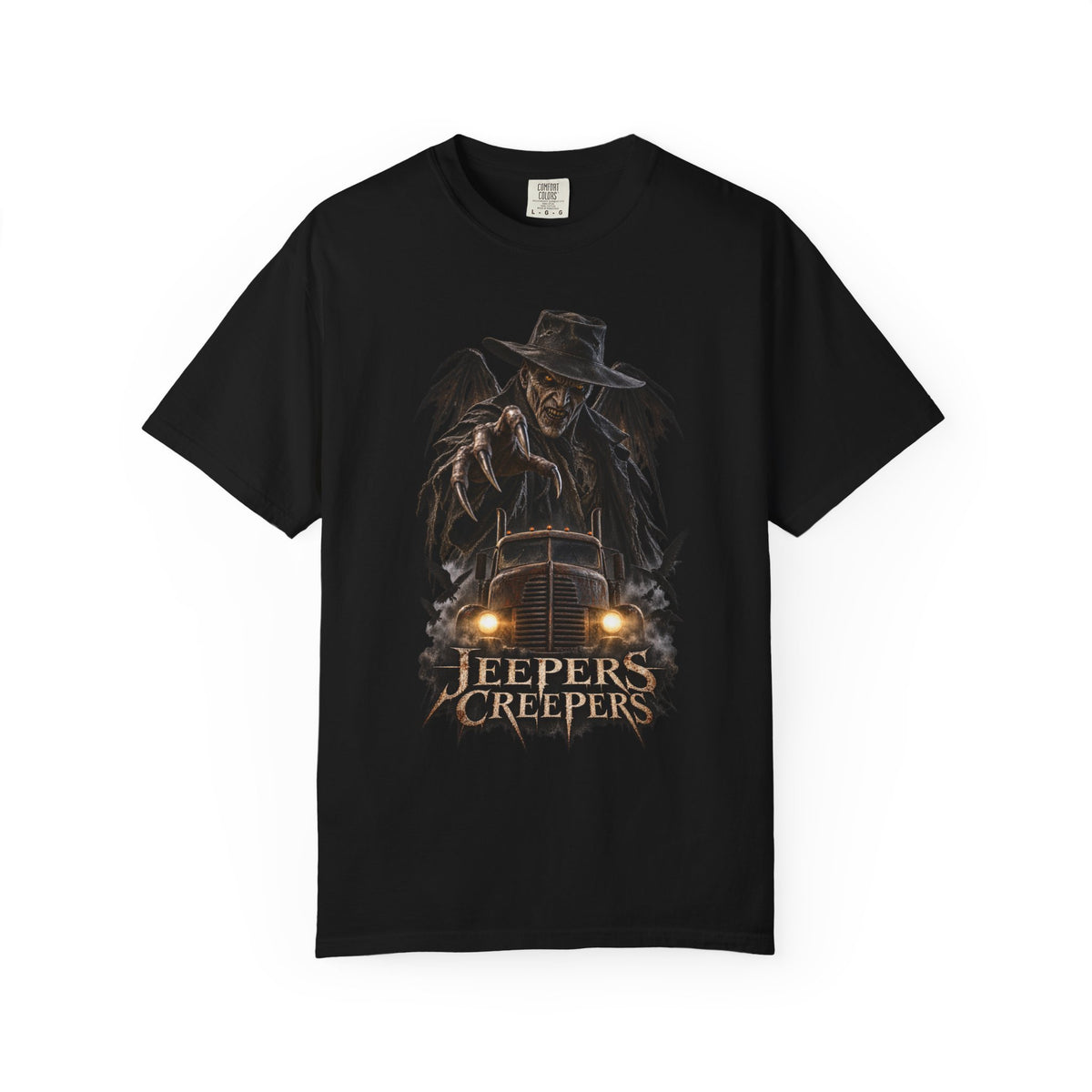 Jeepers Creepers Horror T‑Shirt — Vintage Creeper Graphic Tee — view 5