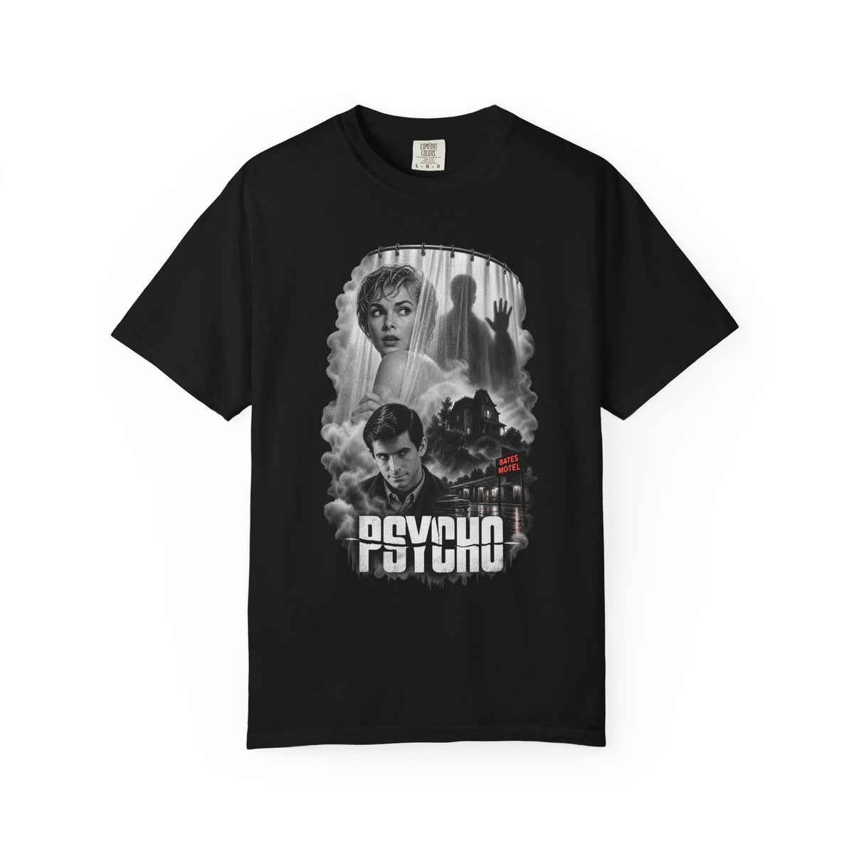 Psycho Vintage Movie Poster T-Shirt — view 5