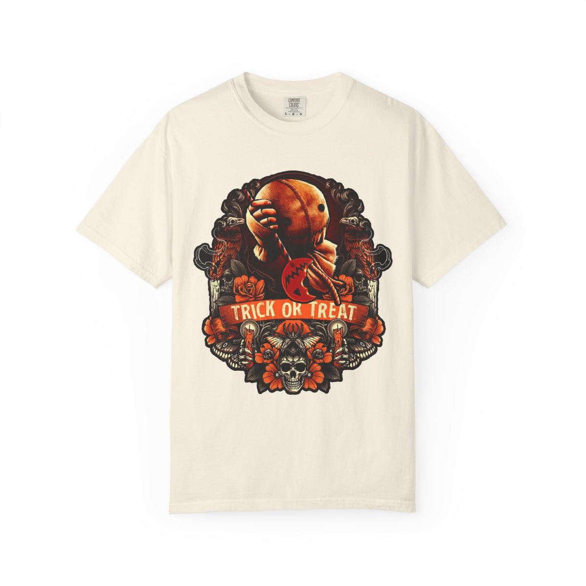 Trick R Treat Sam T-Shirt — 'Trick or Treat' Horror Graphic Tee