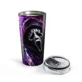 20oz Scream Ghostface — Purple Gothic Horror Travel Cup