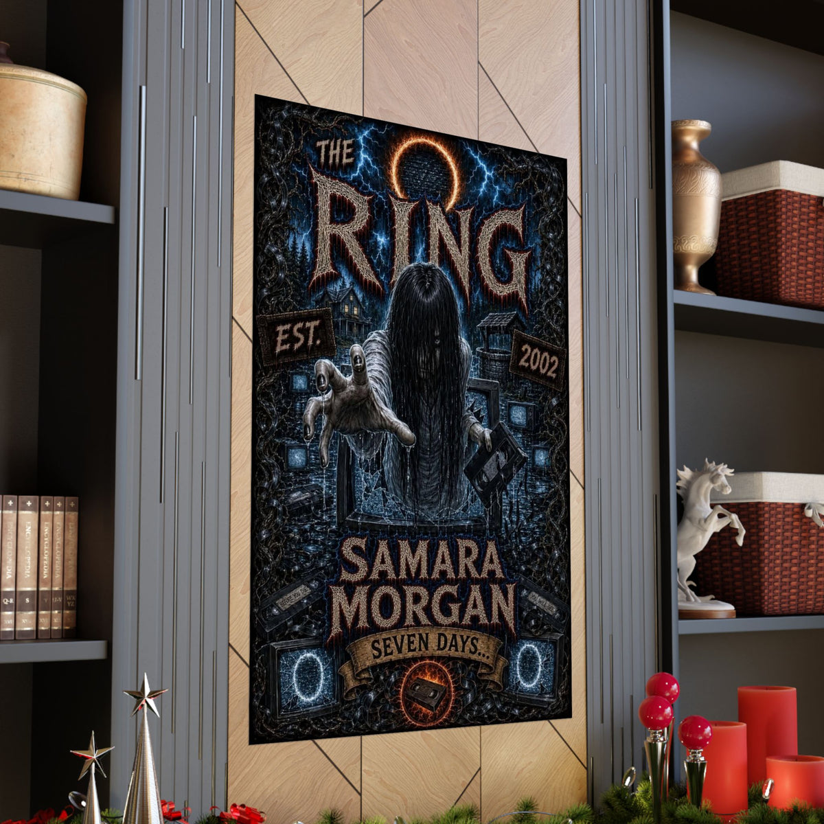 The Ring — Samara Morgan Matte Vertical Poster (Horror Movie Wall Art)