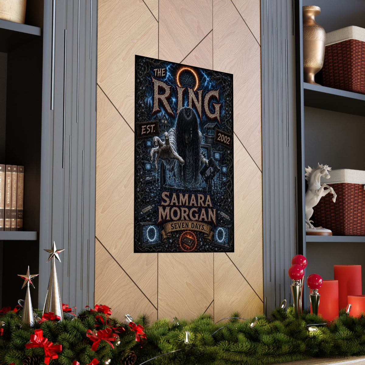 The Ring — Samara Morgan Matte Vertical Poster (Horror Movie Wall Art)