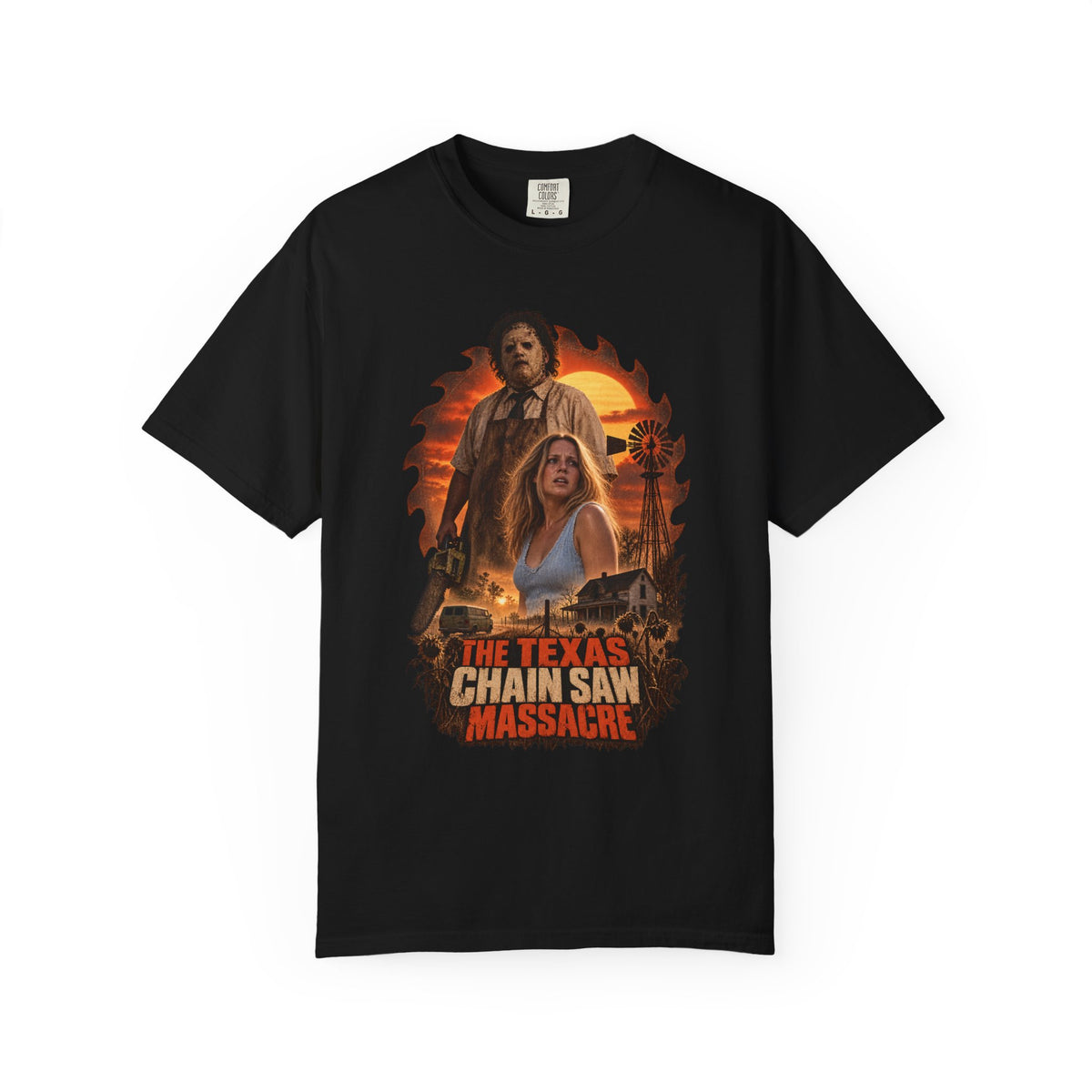 The Texas Chain Saw Massacre T-Shirt — Vintage Horror Movie Tee — view 5