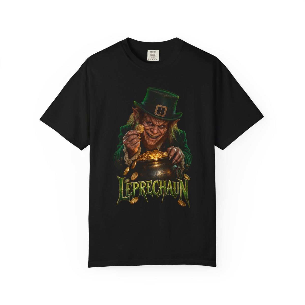 Leprechaun Horror Movie Gold Stash T-Shirt — view 5