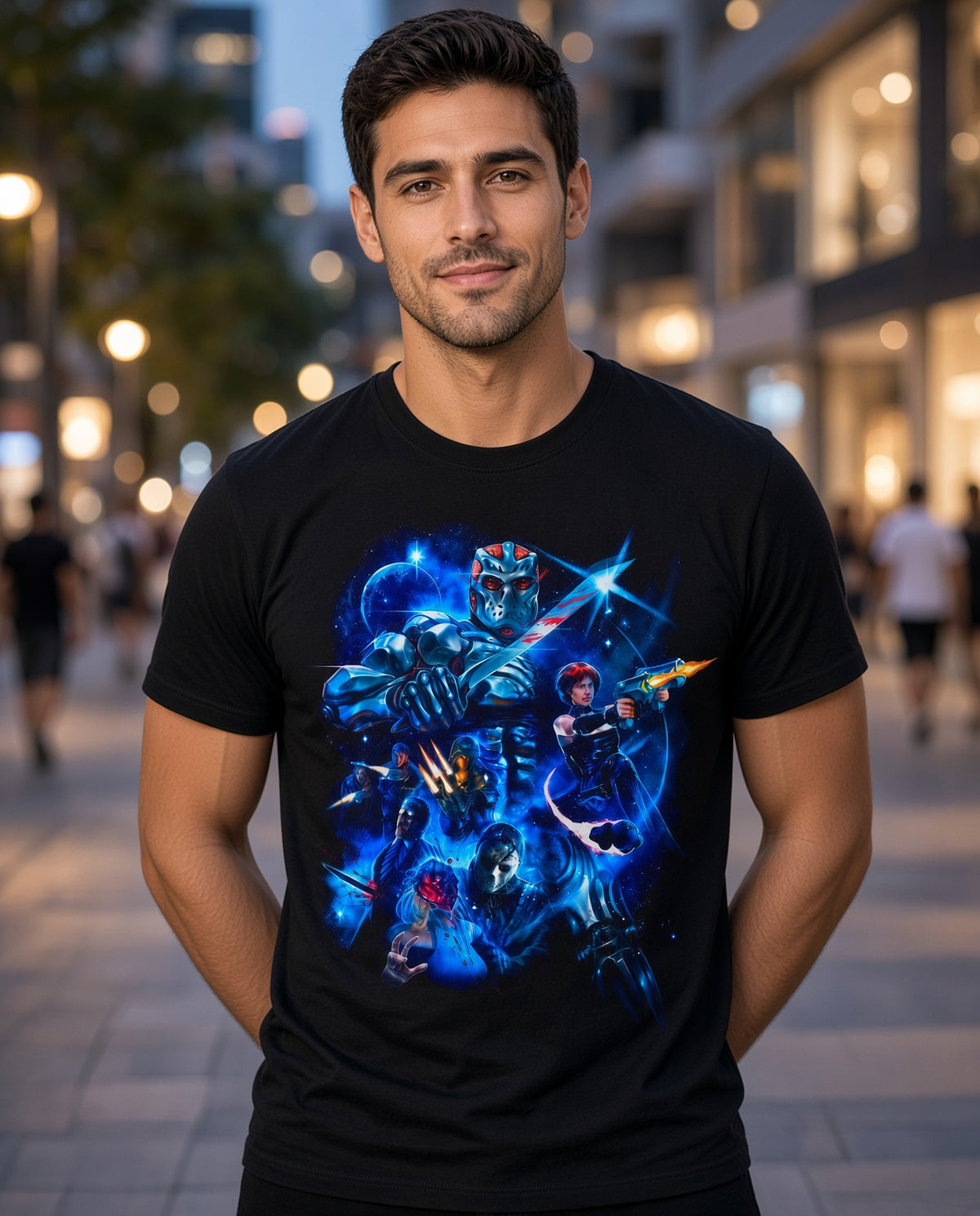Jason X Jason Voorhees T-Shirt - Retro Horror Movie Clothing