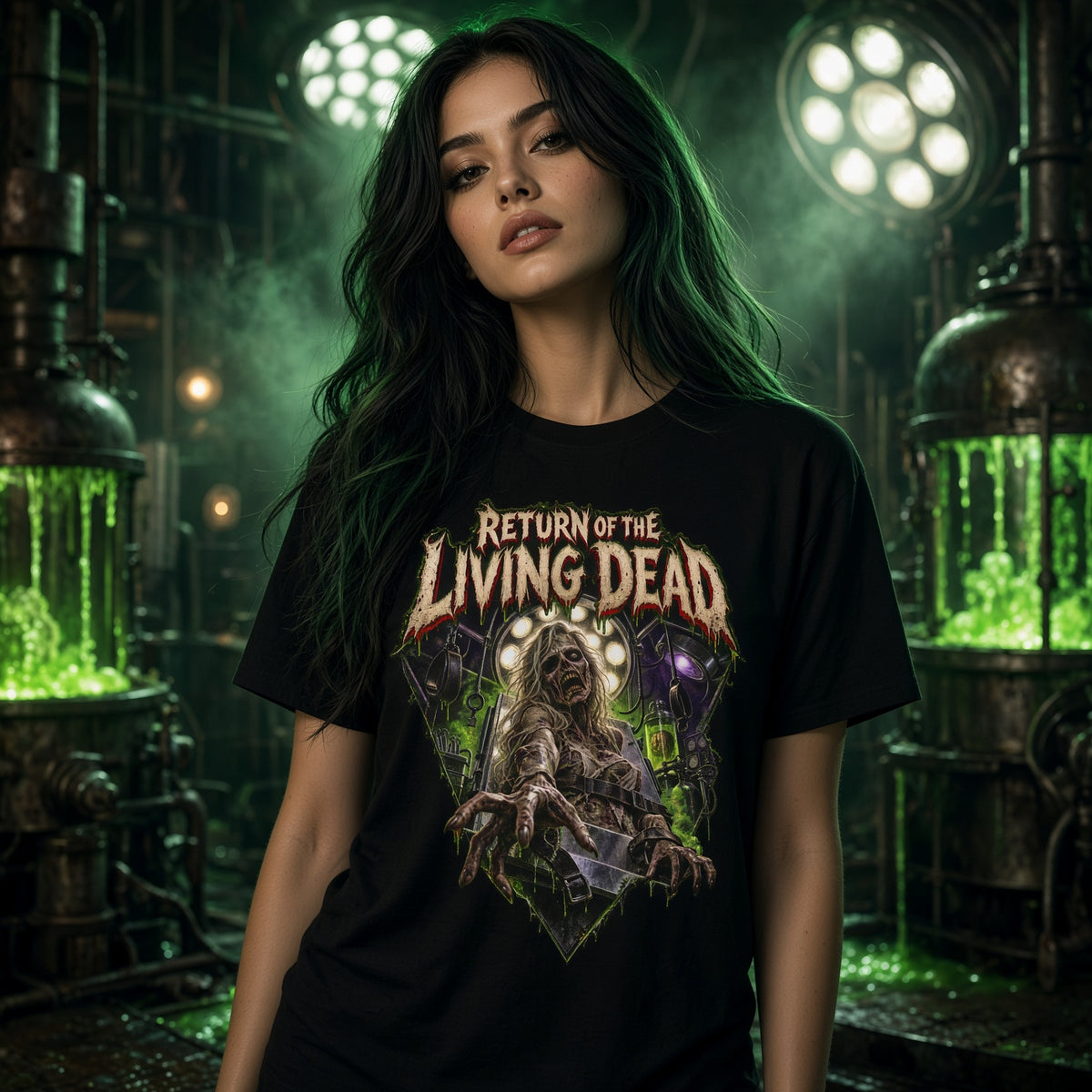 Return of the Living Dead T-Shirt — Retro Horror Zombie Tee — view 2