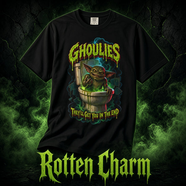 Ghoulies Horror Graphic T-Shirt — "They’ll Get You in the End"