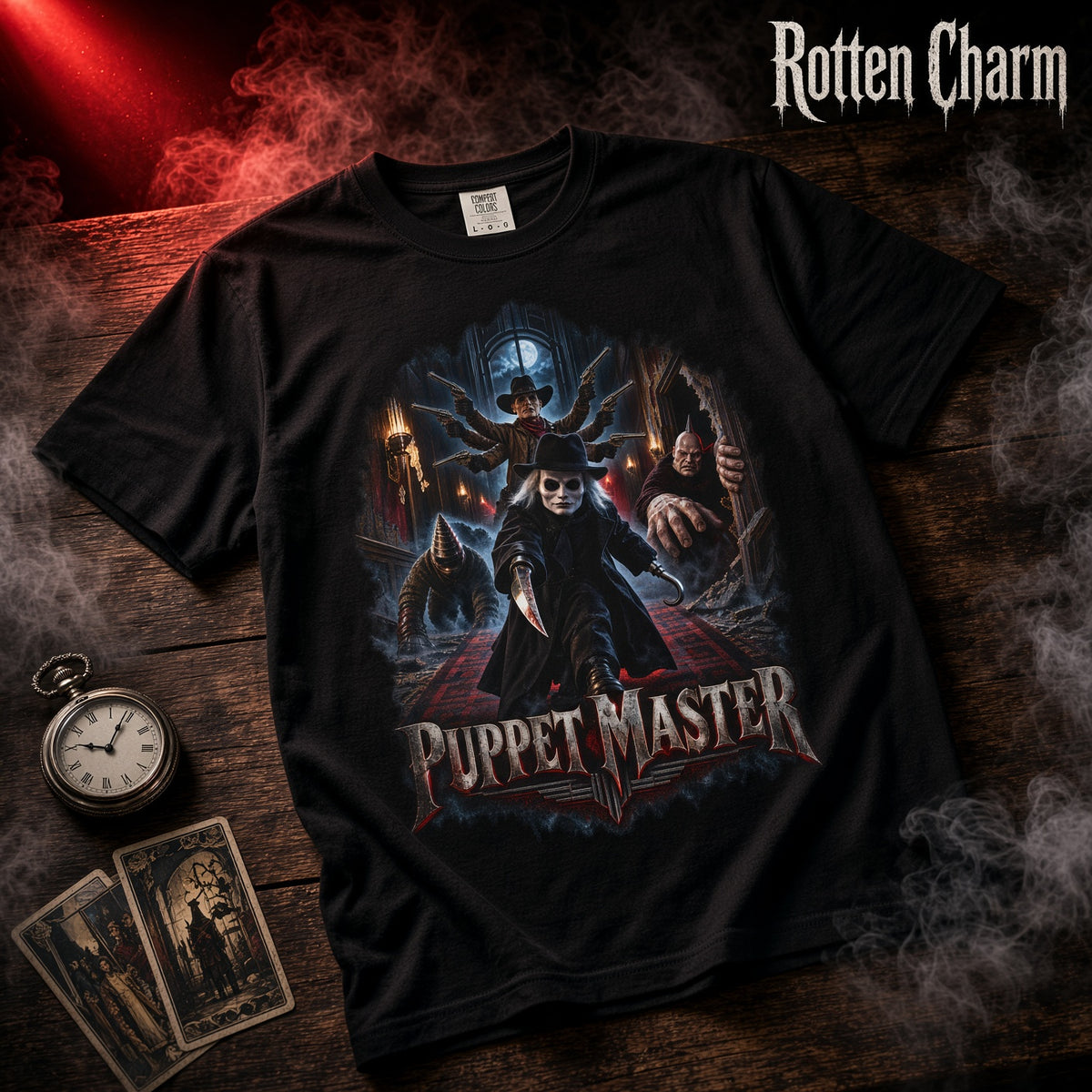 Puppet Master Horror Movie T-Shirt — Vintage Puppet Master Graphic Tee