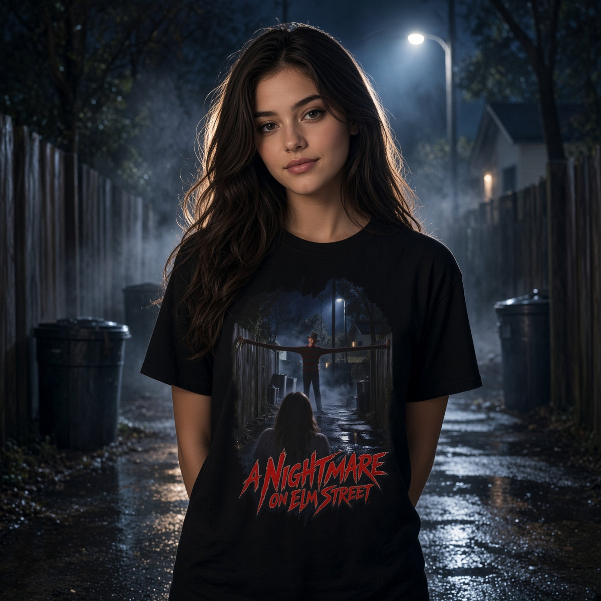A Nightmare on Elm Street Graphic T-Shirt — Retro Horror Movie Tee — view 2