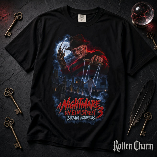 Nightmare on Elm Street 3 Dream Warriors Vintage Horror T-Shirt