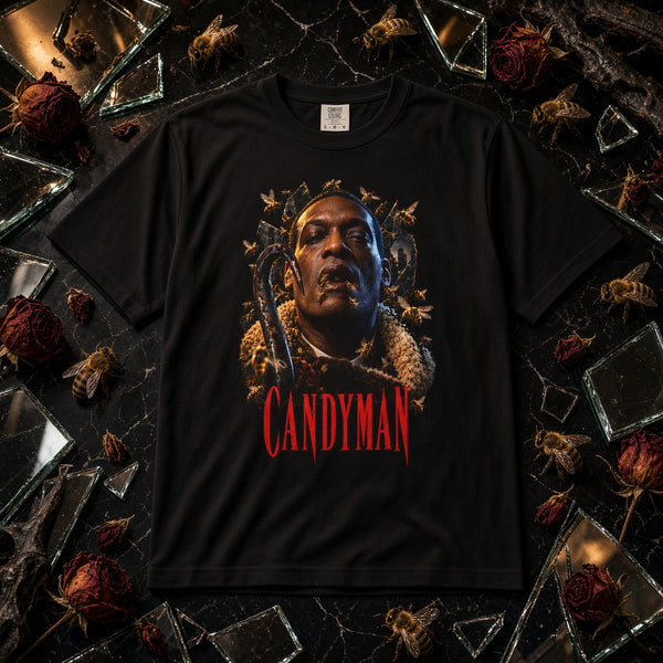 Candyman Portrait T-Shirt — Horror Movie Graphic Tee