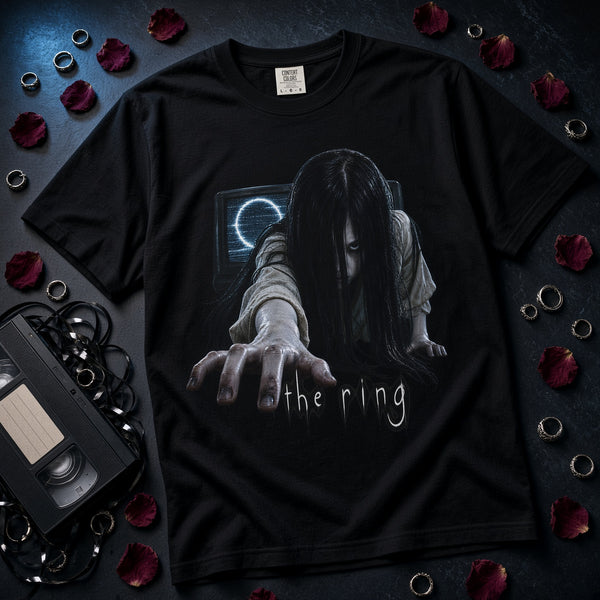 The Ring T-Shirt — Samara Horror Movie Graphic Tee