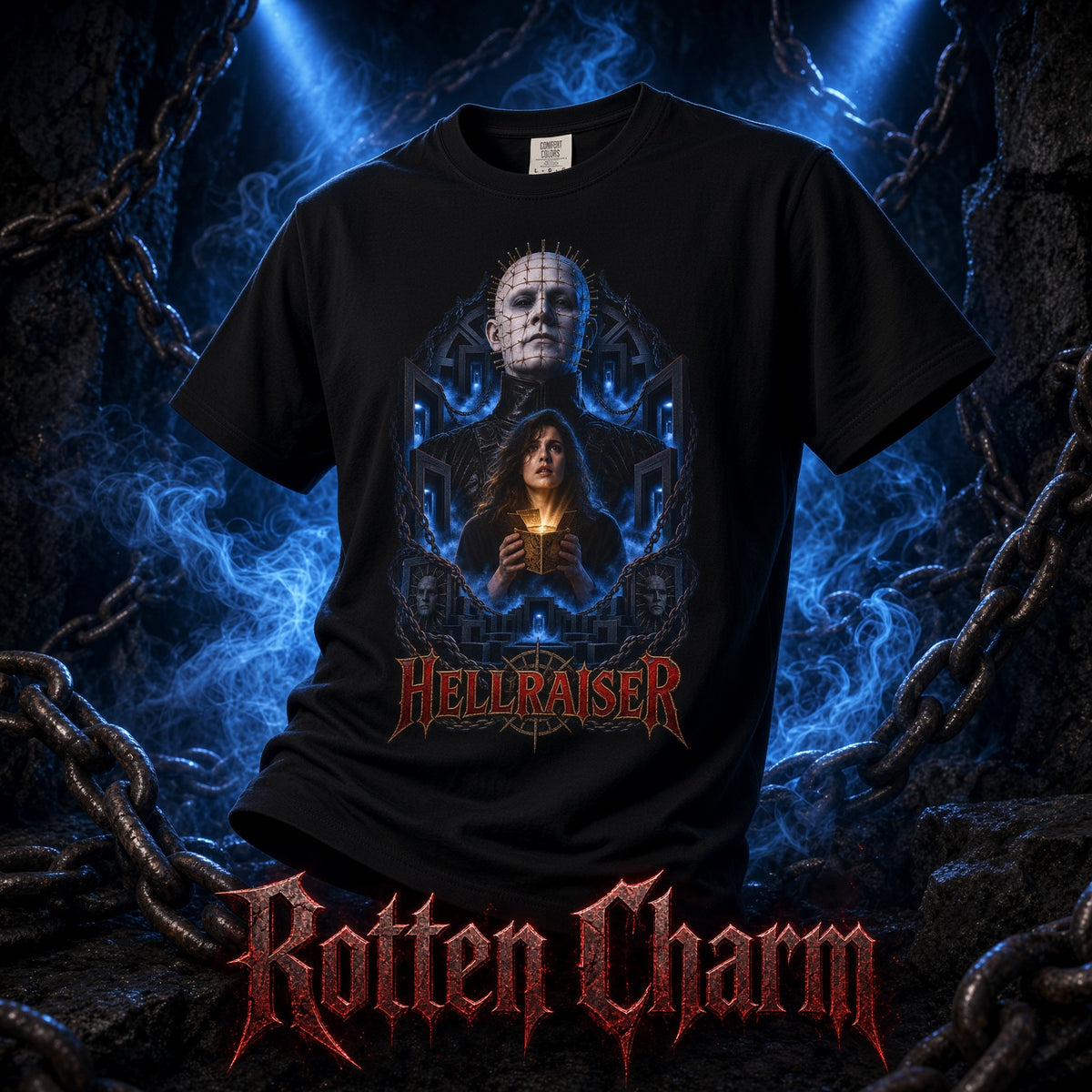 Hellraiser Graphic T-Shirt — Pinhead Horror Movie Tee