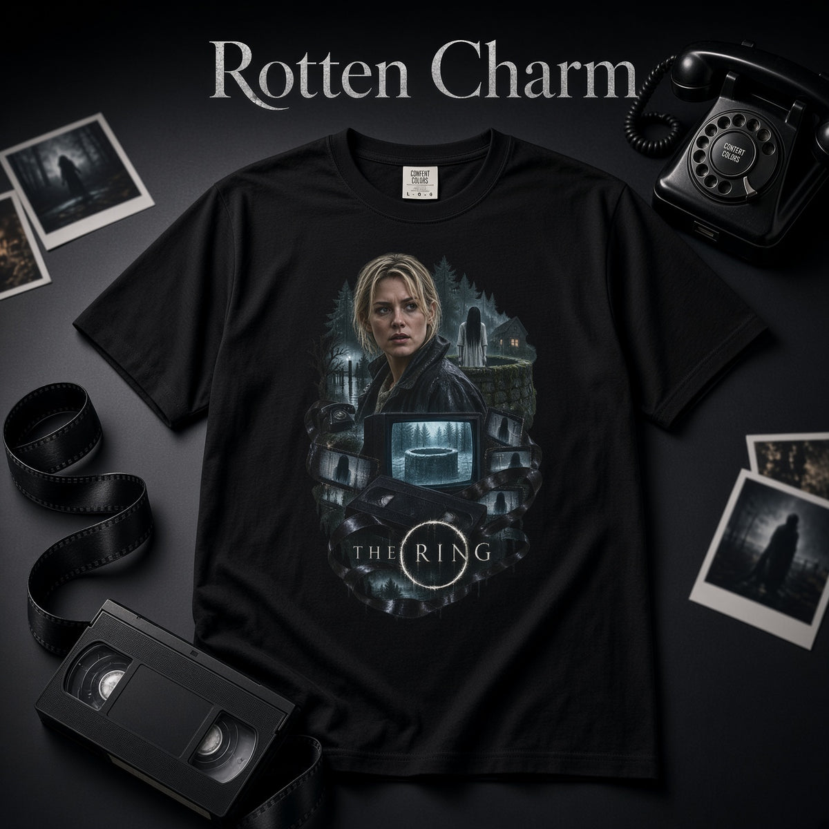 The Ring Horror Movie T-Shirt — Vintage Samara Design