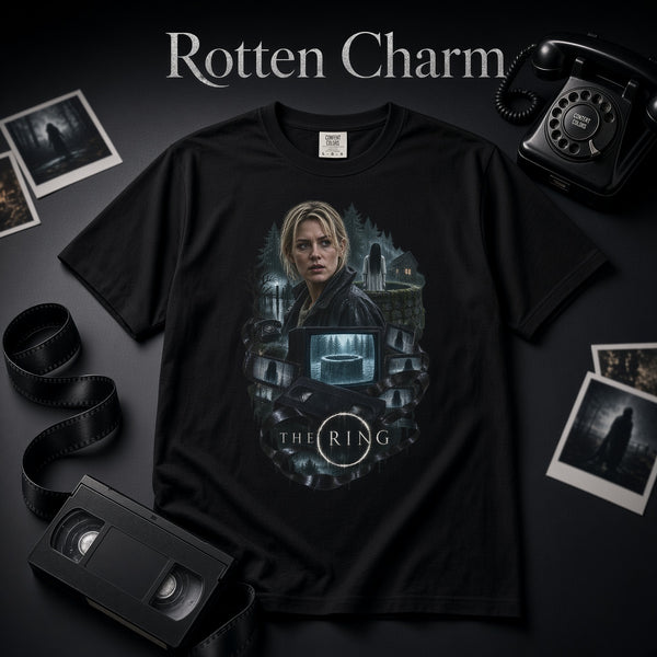 The Ring Horror Movie T-Shirt — Vintage Samara Design