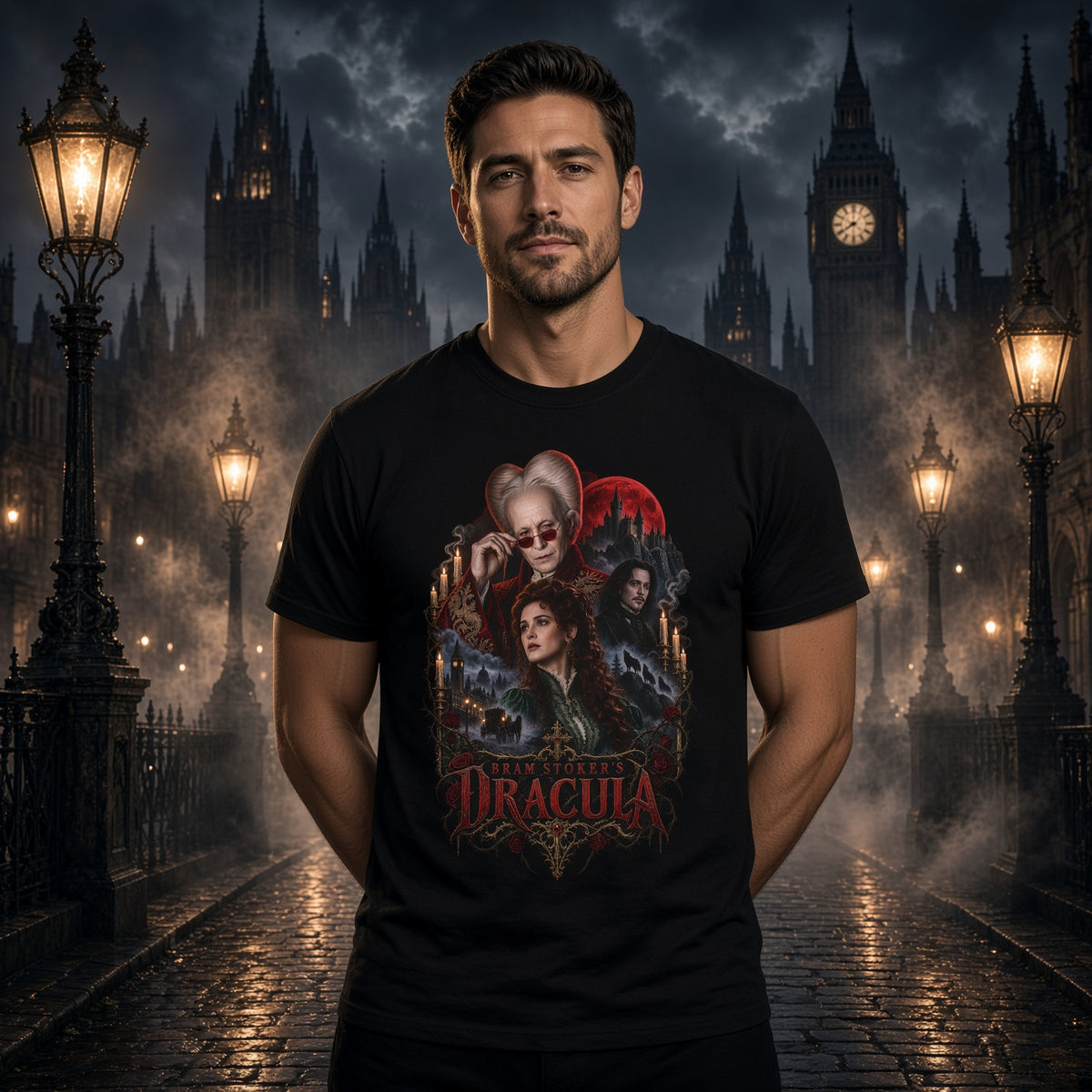 Bram Stoker's Dracula Movie Art Tee — view 3