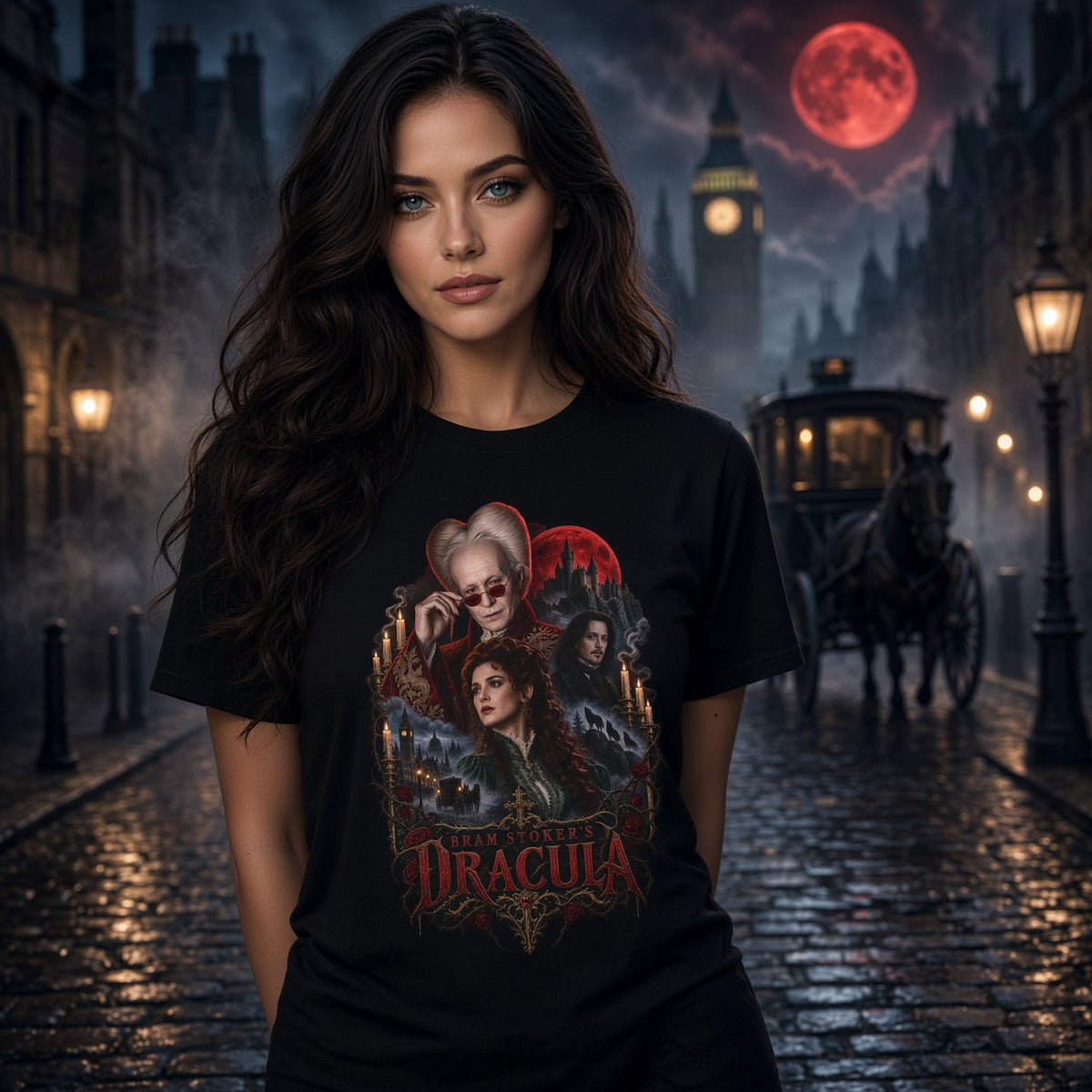 Bram Stoker's Dracula Movie Art Tee — view 2