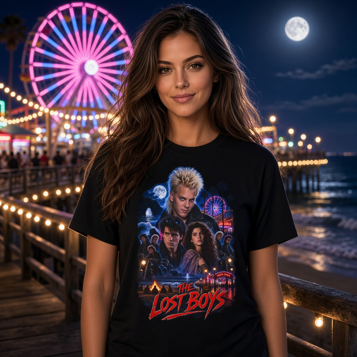 The Lost Boys Movie Poster T-Shirt — view 2