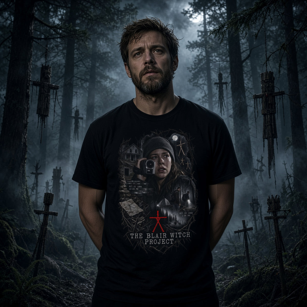 The Blair Witch Project Collage T-Shirt — view 3