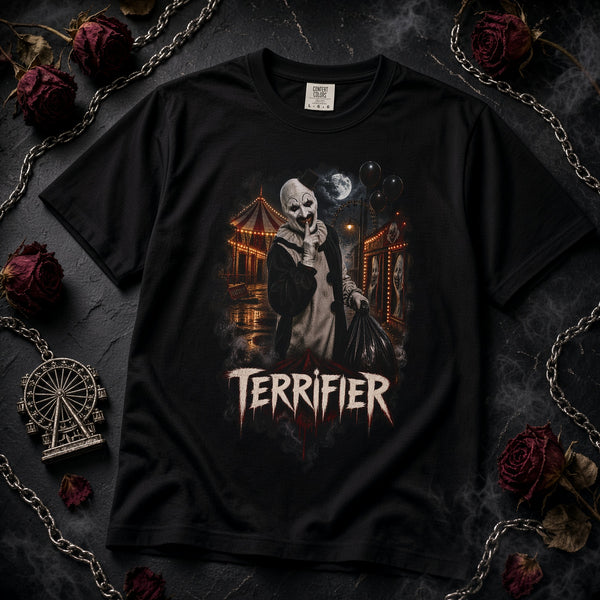 Terrifier Art the Clown Scream T-Shirt – Modern Slasher Horror Tee