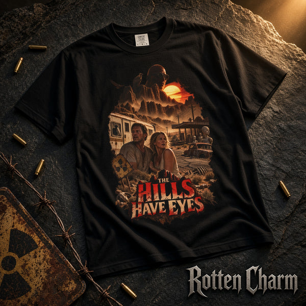 The Hills Have Eyes Vintage Poster T-Shirt – Desert Horror Movie Tee