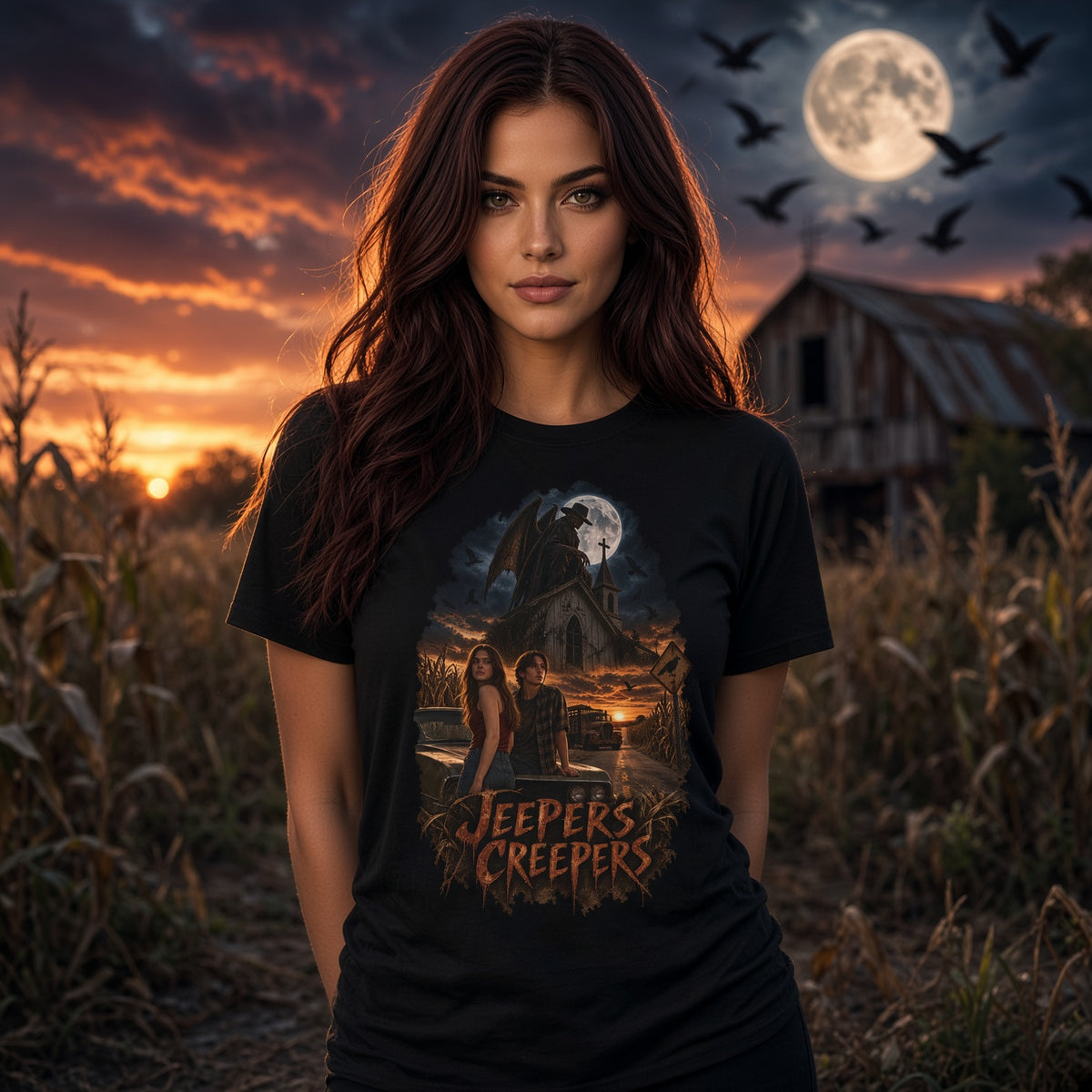 Jeepers Creepers Horror Movie T-Shirt