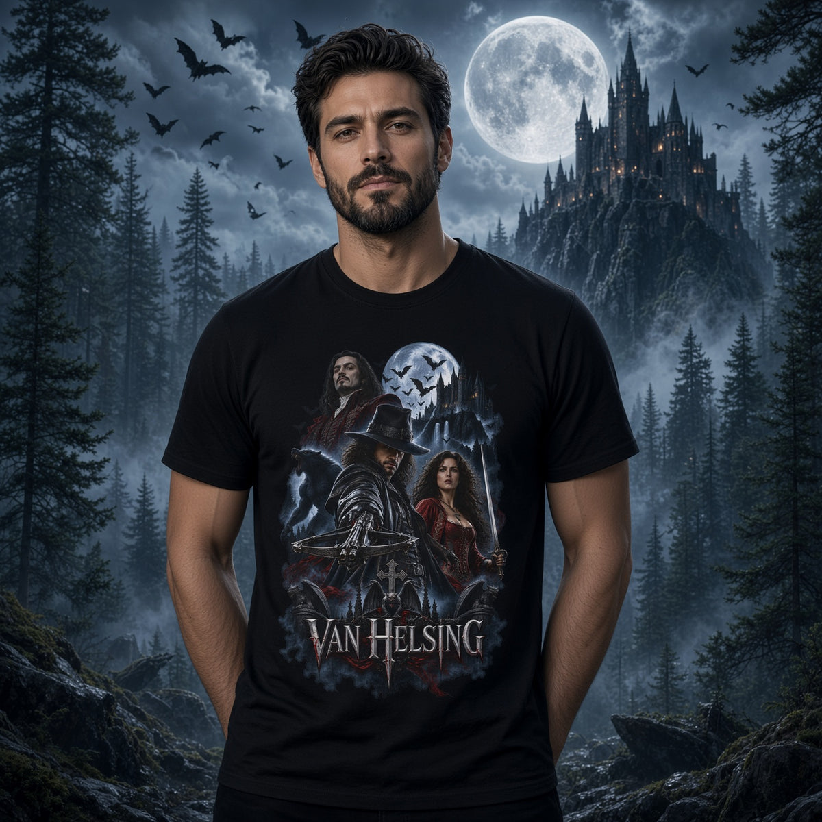 Van Helsing Graphic T-Shirt
