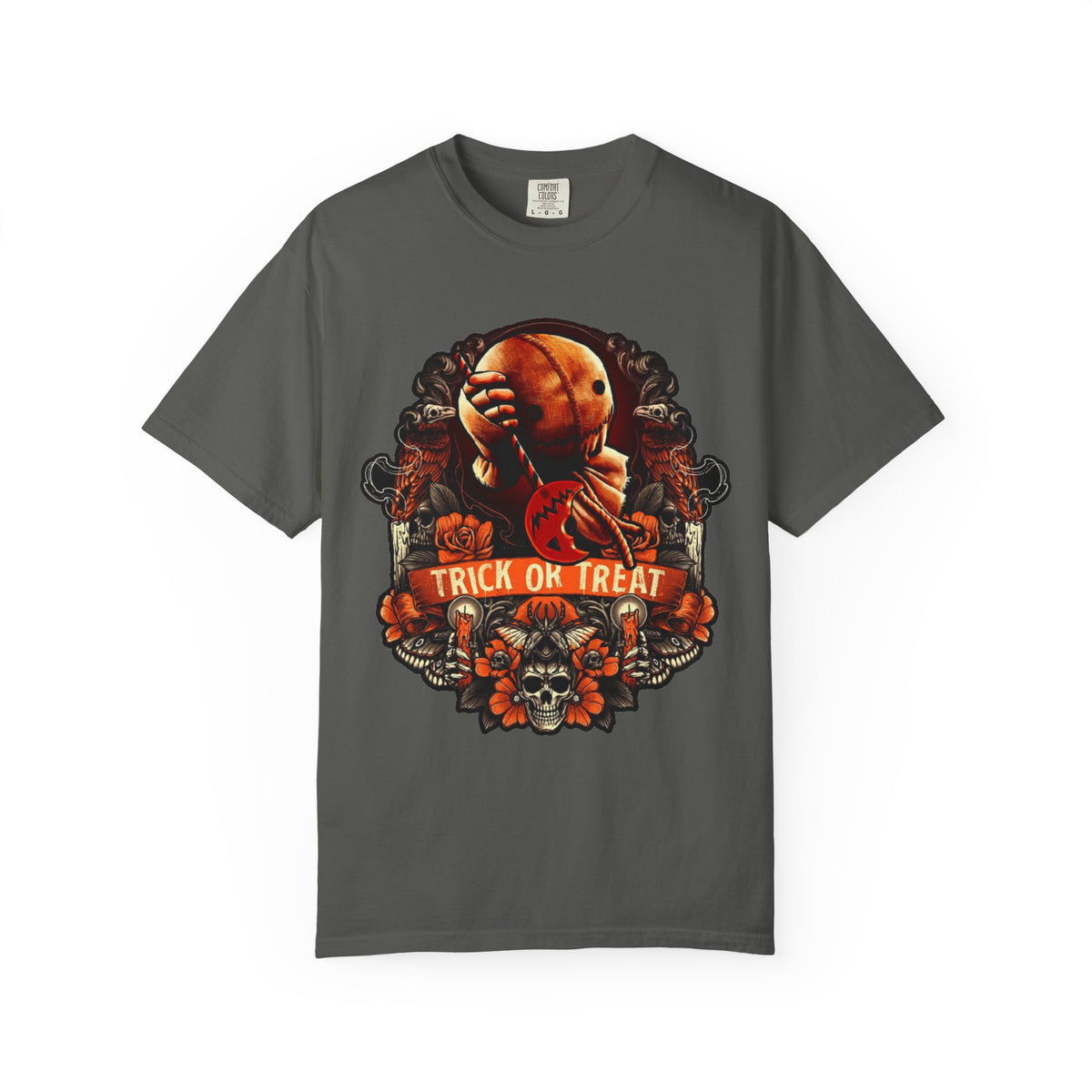 Trick R Treat Sam T-Shirt — 'Trick or Treat' Horror Graphic Tee