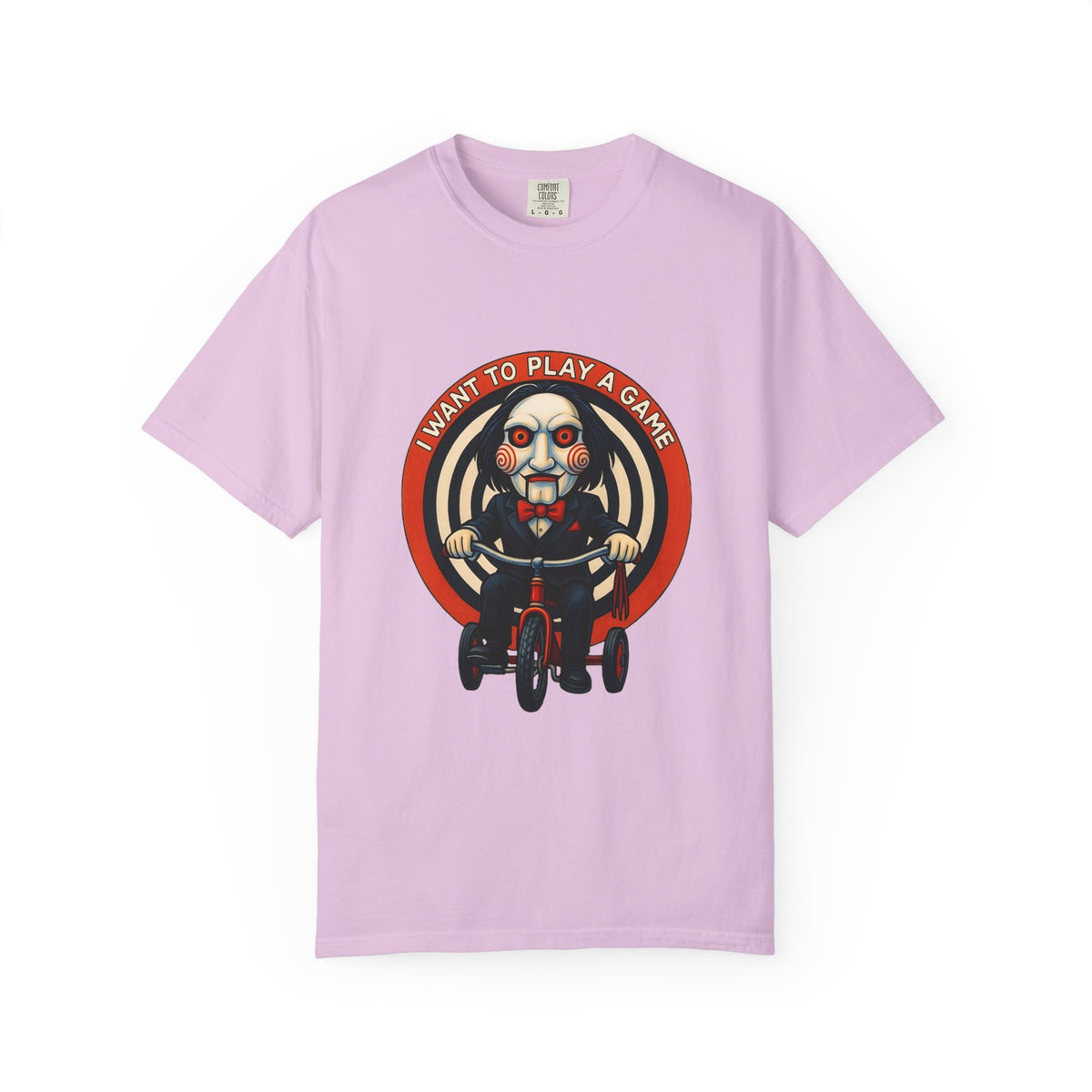 Billy the Puppet T-Shirt – "I Want to Play a Game" SAW Horror Tee — view 3