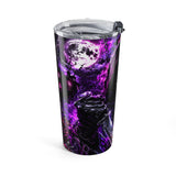 20oz Scream Ghostface — Purple Gothic Horror Travel Cup