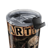 20oz Horror Art The Clown Terrifier Tumbler — 'Clownin' Ain't Easy' Stainless Travel Cup