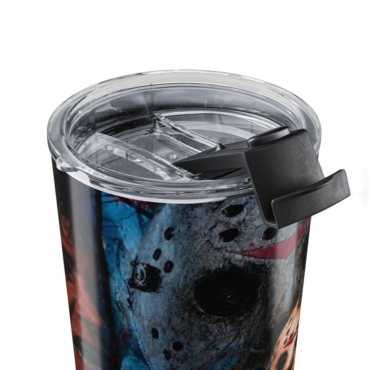Friday the 13th Jason Horror Tumbler - 20oz Insulated Stainless Steel Travel Cup — view 6