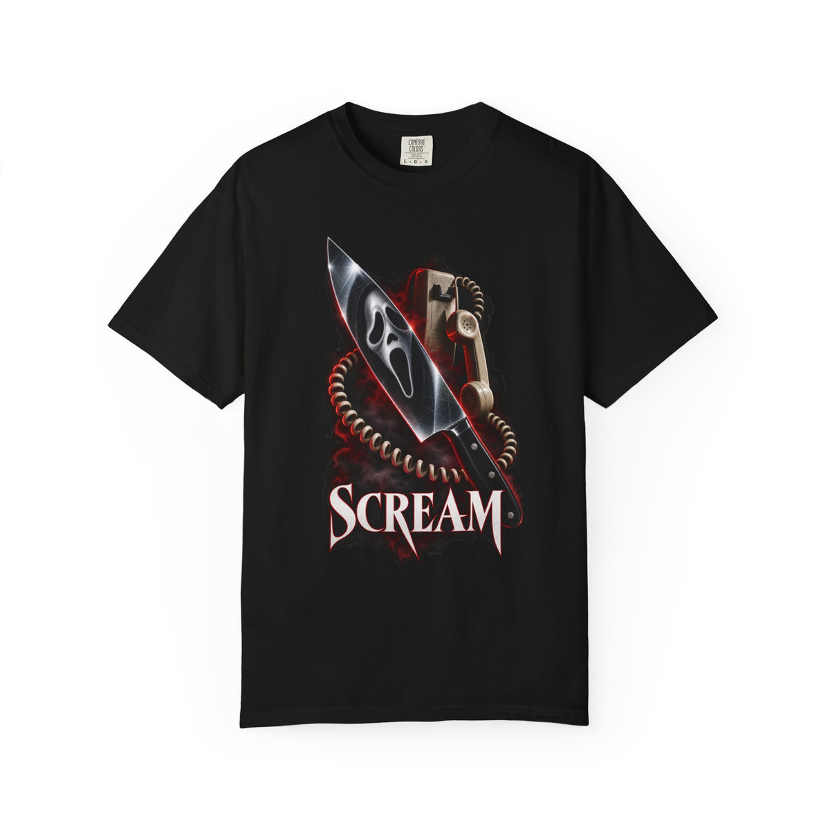 Scream Movie Knife Graphic T-Shirt — view 5