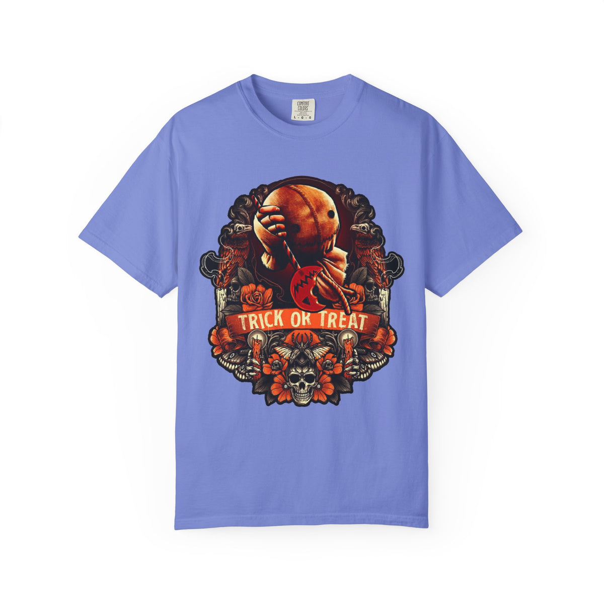 Trick R Treat Sam T-Shirt — 'Trick or Treat' Horror Graphic Tee