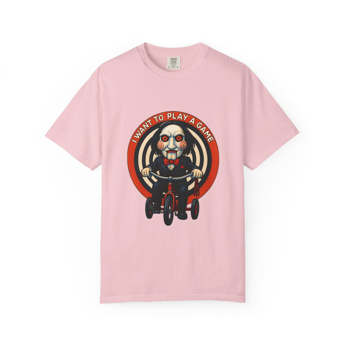 Billy the Puppet T-Shirt – "I Want to Play a Game" SAW Horror Tee — view 4