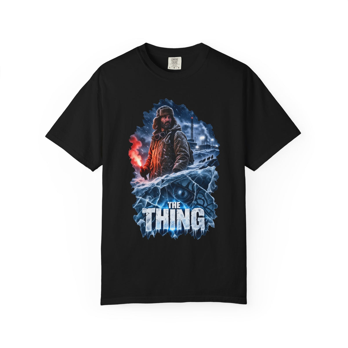 The Thing Movie T-Shirt — Retro Antarctic Horror Graphic Tee — view 5