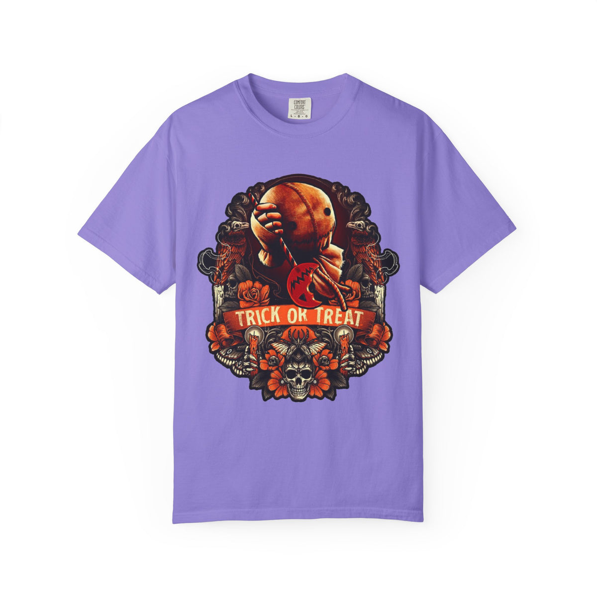Trick R Treat Sam T-Shirt — 'Trick or Treat' Horror Graphic Tee