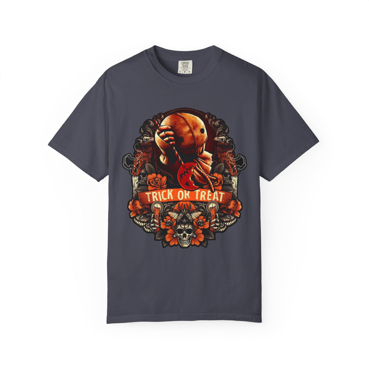 Trick R Treat Sam T-Shirt — 'Trick or Treat' Horror Graphic Tee