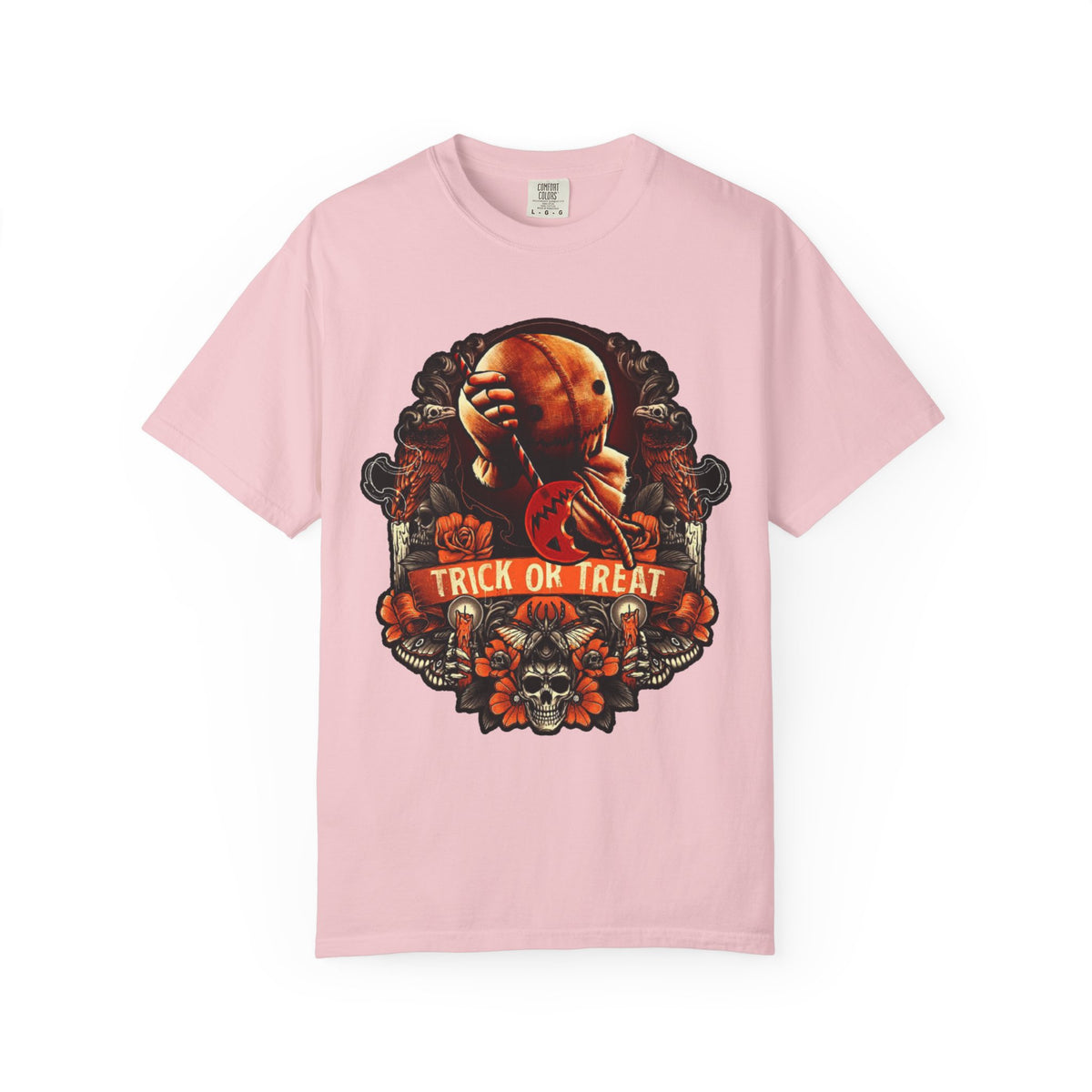 Trick R Treat Sam T-Shirt — 'Trick or Treat' Horror Graphic Tee