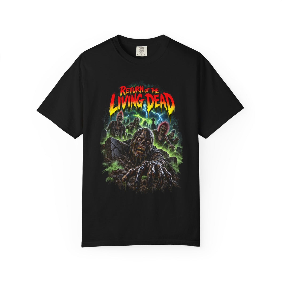 Return of the Living Dead Graphic T-Shirt — Retro Horror Zombie Tee — view 5